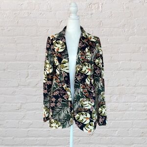 Cynthia Rowley palm tree blazer